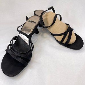 Unlisted Jessica SA black ankle strap sandals, size 9M, gently used once
